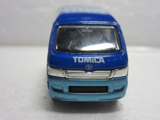 トミカ トミカファクトリー トヨタ ハイエース №48 ブルー青ファイアーパターン_画像5