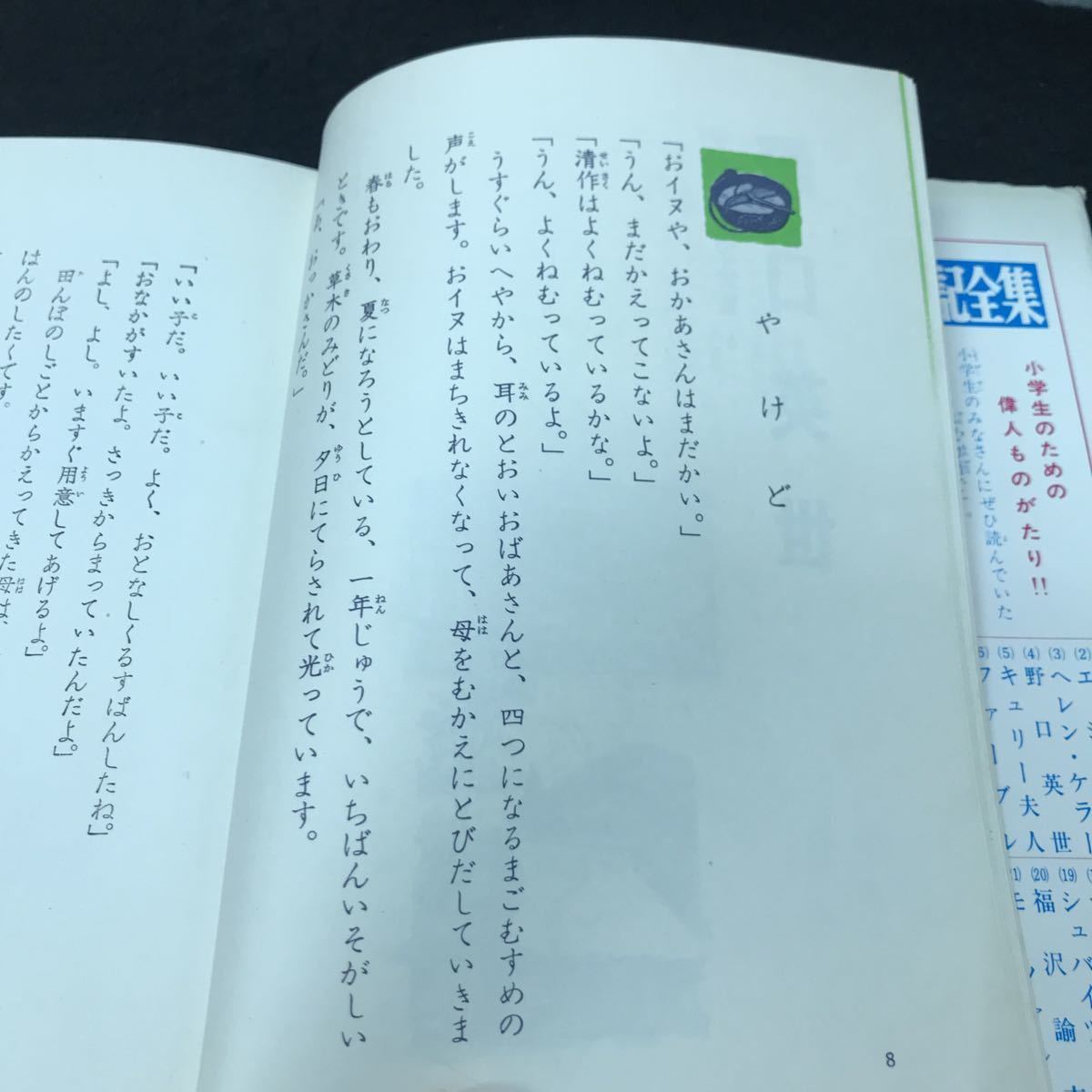 e-233 子どもの伝記全集・4 野口英世 著/馬場正男 株式会社ポプラ社 昭和51年第35版発行 ※5 _画像4