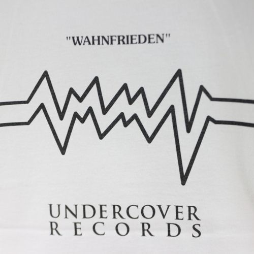 UNDERCOVER アンダーカバー 18SS UC RECORDS TEE WAHNFRIEDEN Tシャツ M ホワイト_画像4