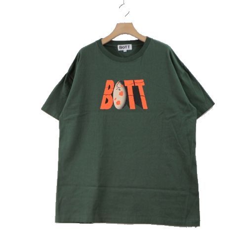 BoTT ボット 22SS Dinosaurs Tee ダイナソー Tシャツ XL グリーン_画像1