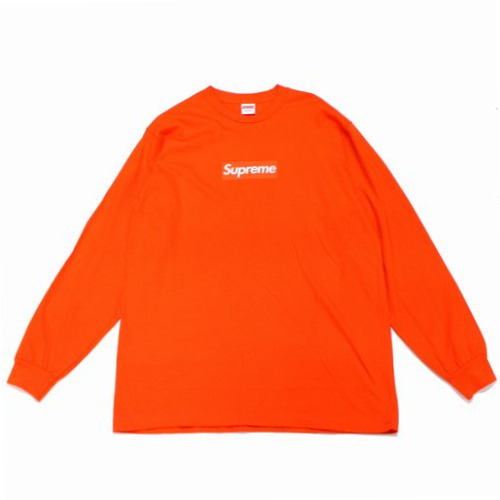 Supreme シュプリーム 20AW Box Logo L/S Tee ORANGE ボックスロゴ 長袖Tシャツ L オレンジ