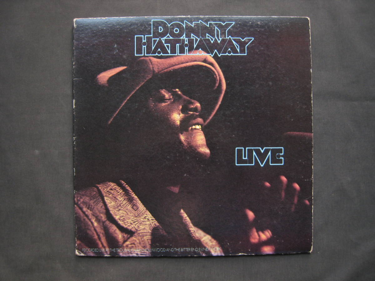 [初回黄色ラベル][USオリジナル] Donny Hathaway - Live (SD 33-386) ダニー・ハサウェイ ライヴ [AT/GP刻印][Wマークなし]