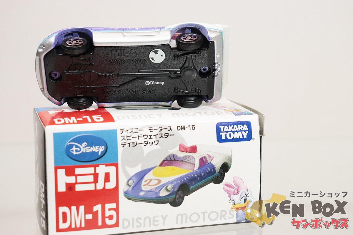 TOMICA トミカ DM-15 ディズニーモータース スピードウェイスター デイジーダック 中国製 現状渡し_画像7