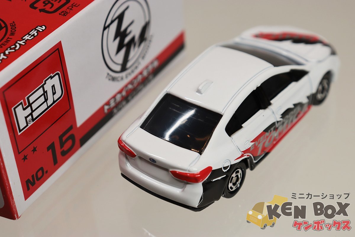 TOMICA トミカ No.15 SUBARU スバル IMPREZA インプレッサイベントモデル 星2つ 箱フタ少折れ ベトナム製 現状渡し_画像2