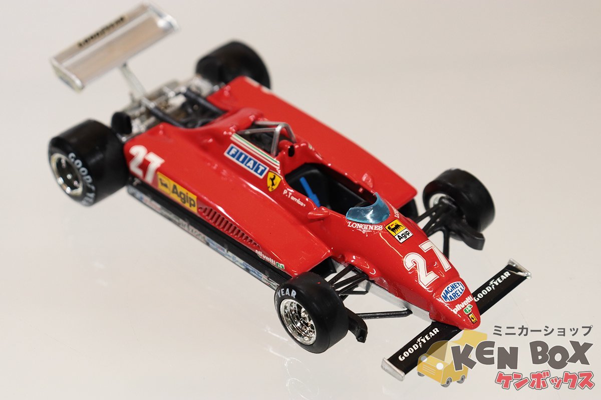 S=1/43 FERRARI Ferrari racing car (FIAT/GOODYEAR) (#27) box less junk treatment present condition delivery 