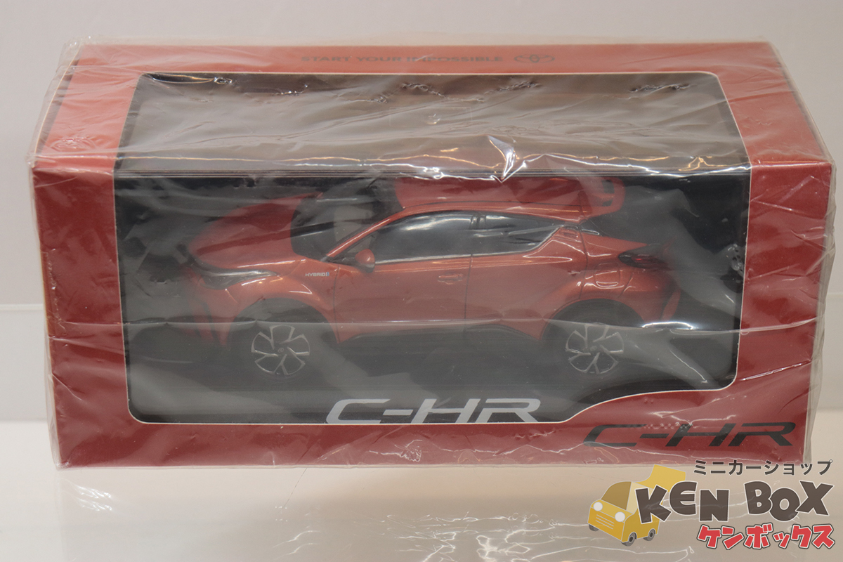 未開封品S=1/30 SAMPLEサンプル色見本 TOYOTAトヨタ C-HR(オレンジメタリック) 店頭展示用 現状渡し_画像1