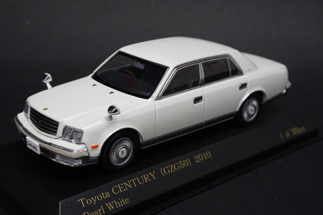 【スーパーセール】 トヨタ TOYOTA CN431006 カーネル CARNEL S=1/43 CENTURY 現状渡し 新品未開封 パールホワイト 2010 GZG50 センチュリー 乗用車