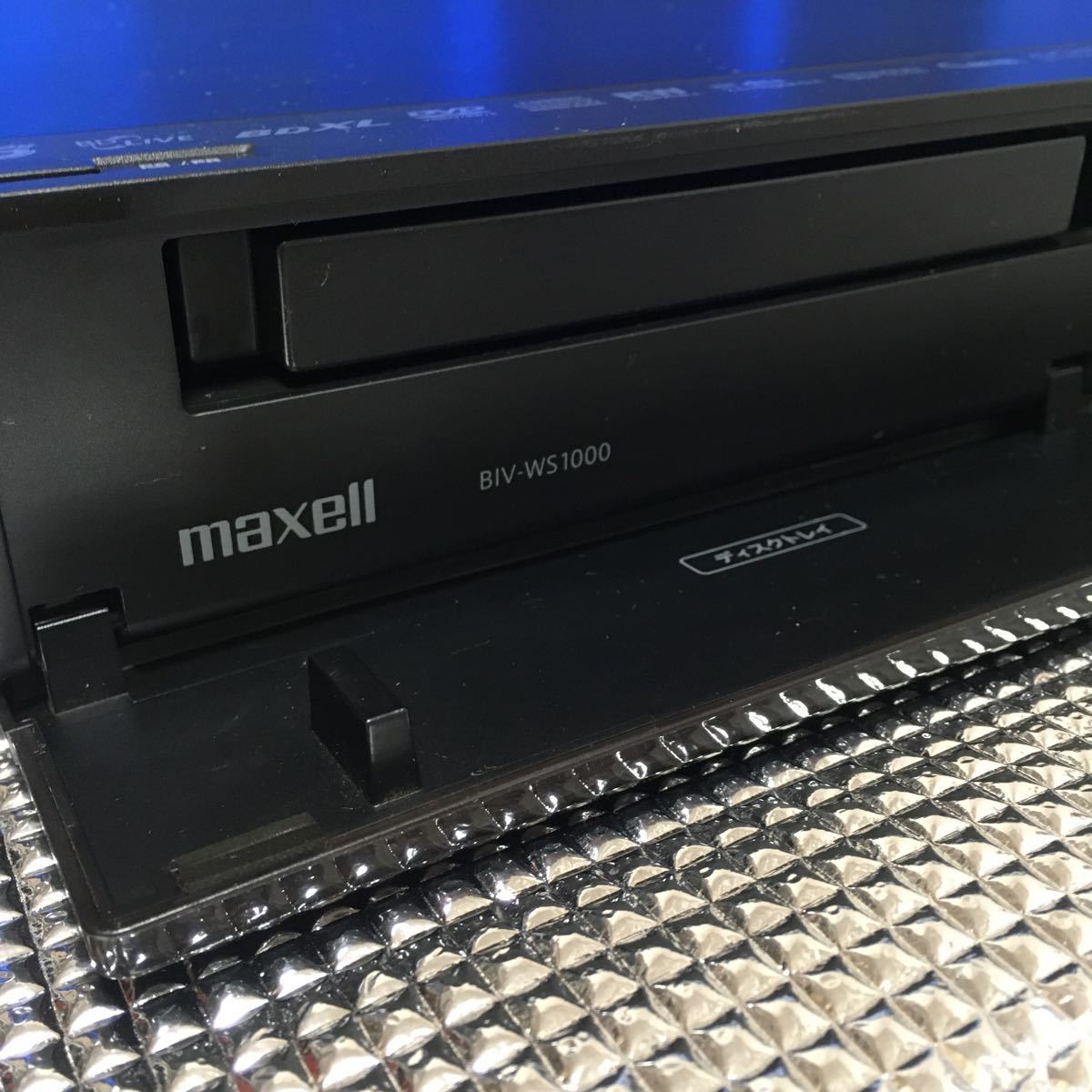 maxellマクセルBIV-WS1000ブルーレイレコーダー 2TB換装 カセットHDD