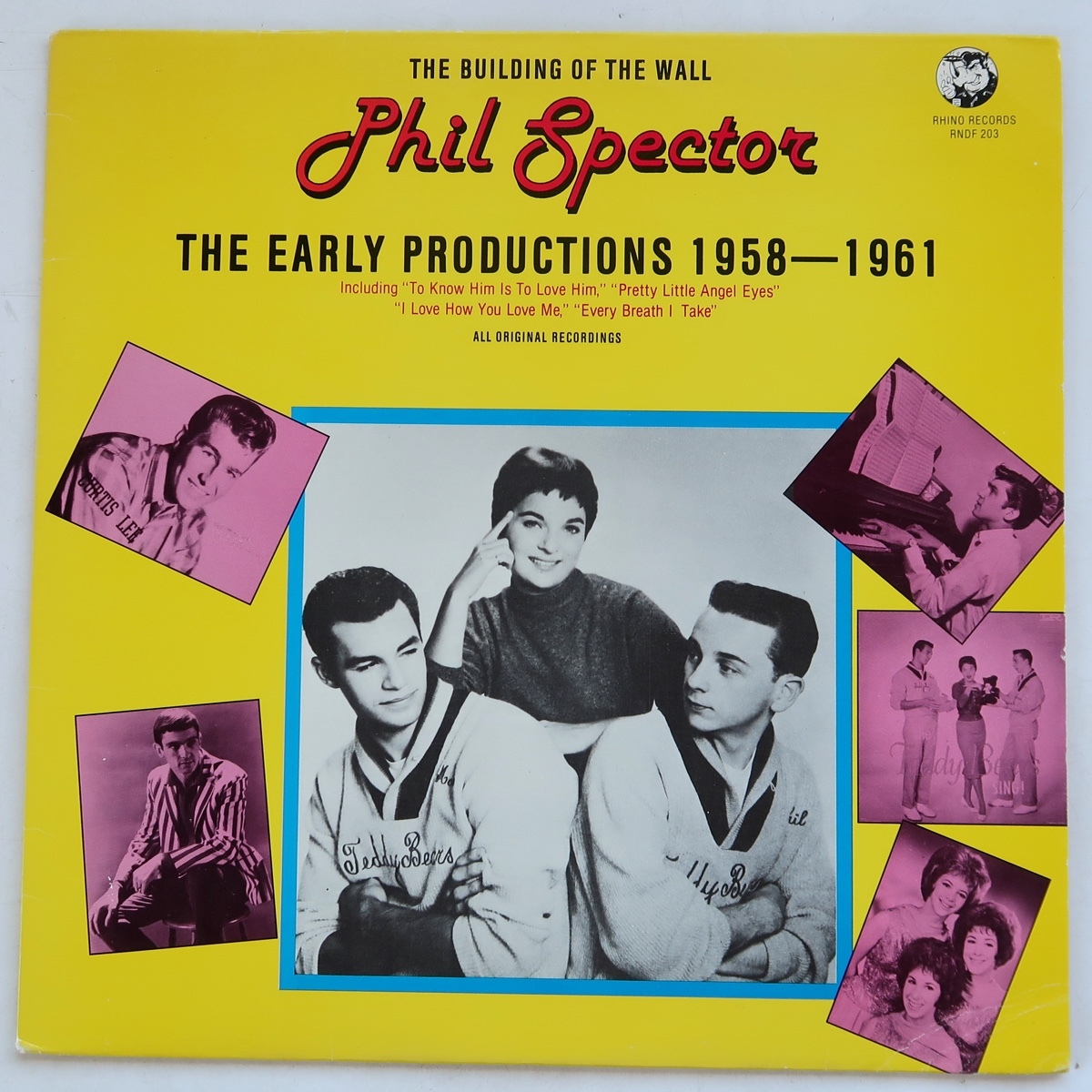 LP VA PHIL SPECTOR THE EARLY PRODUCTIONS 1958-1961 RHINO RNDF 203 米盤 TEDDY BEARS SPECTOR'S THREE PARIS SISTERS_画像1