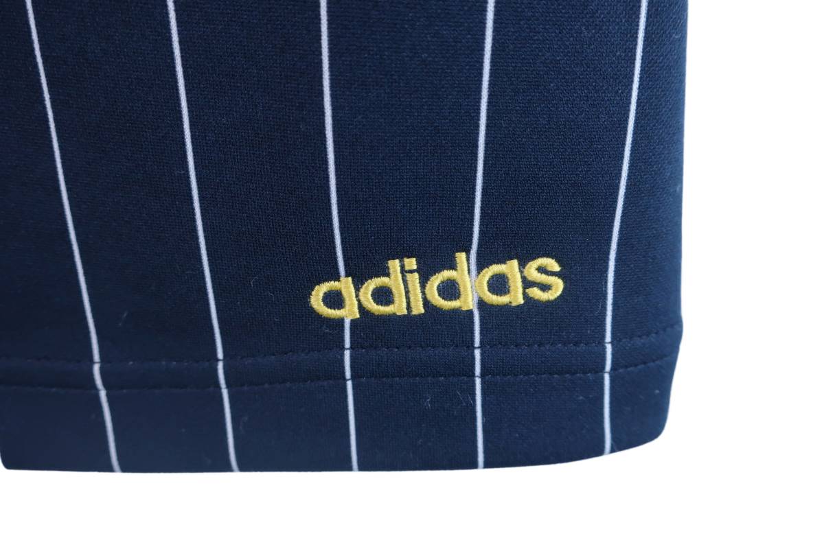 【美品】adidas(アディダス) スカート 黒白ストライプ レディース XS ゴルフウェア 2307-0038 中古_画像2