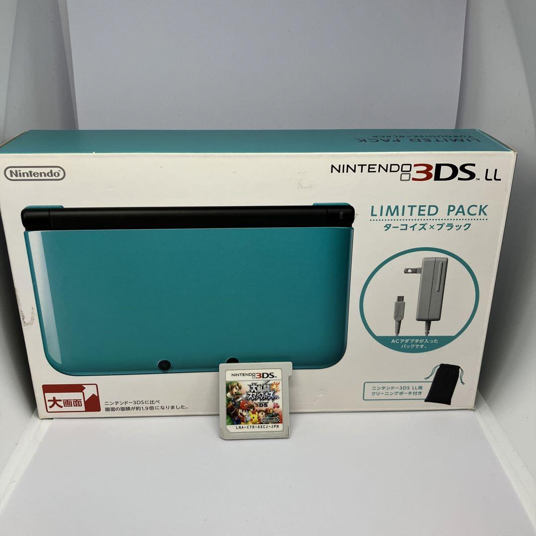 Yahoo!オークション - ニンテンドー 3DS LL ターコイズ×ブラック 