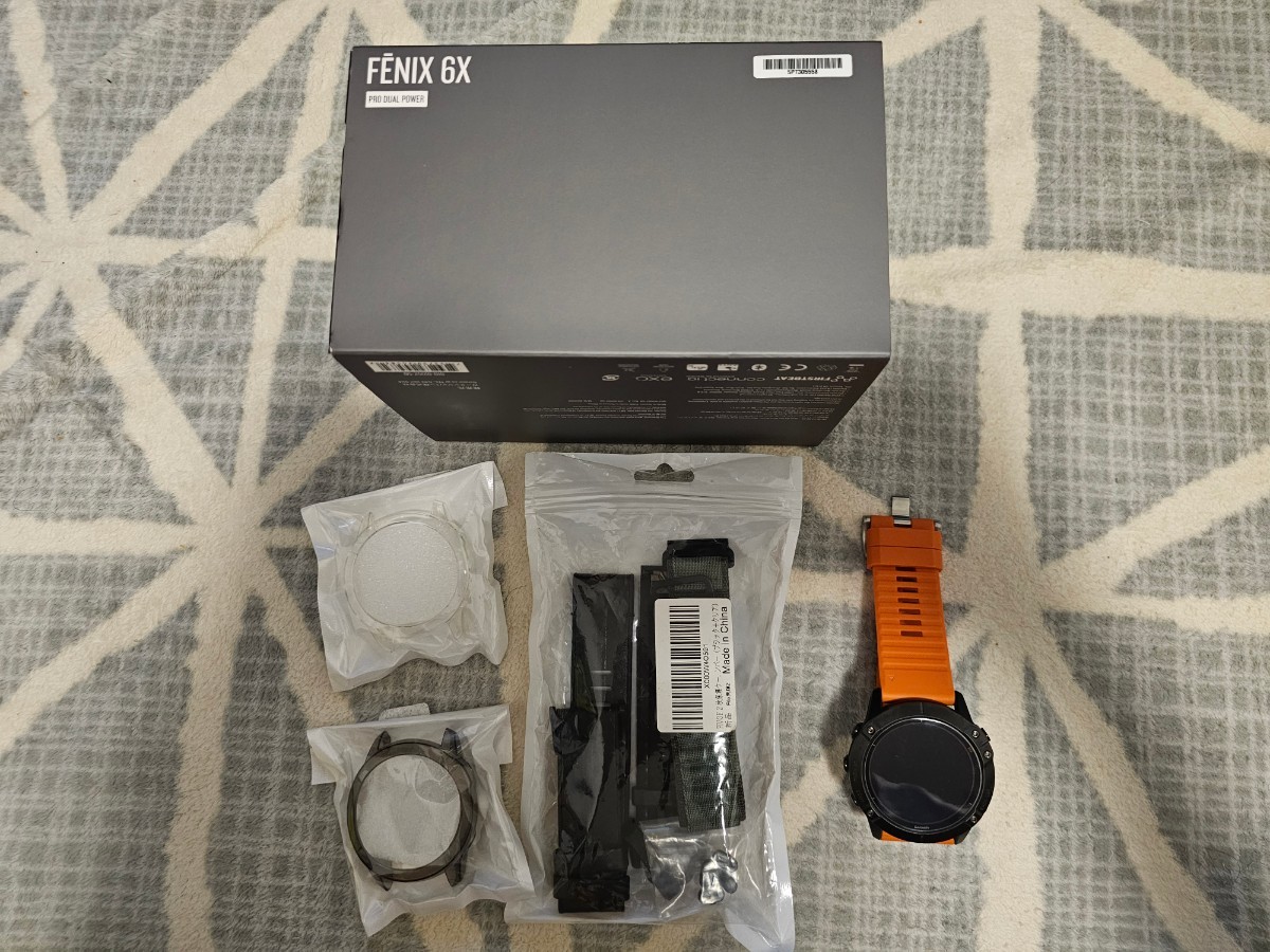 お1人様1点限り】 Garmin fenix 6X Pro Dual Power 中古品 スマート