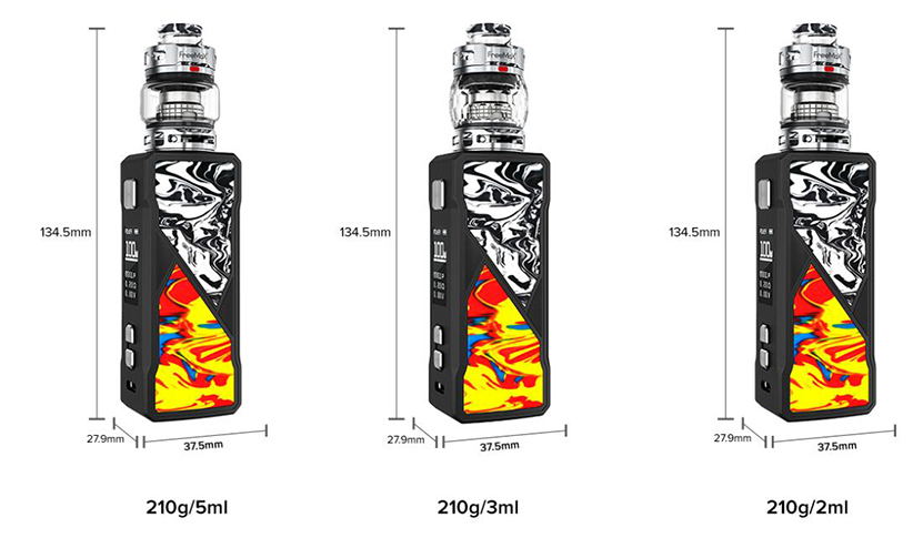 VAPE FreeMax MAXUS 100W KIT GREEN-ORANGE 新品　未開封 _画像6