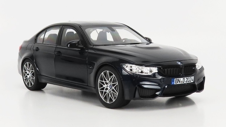 福袋特集 2024 BMW 1/18 ☆NOREV M3 メタリックダーク 2017 F80 Competition ノレブ