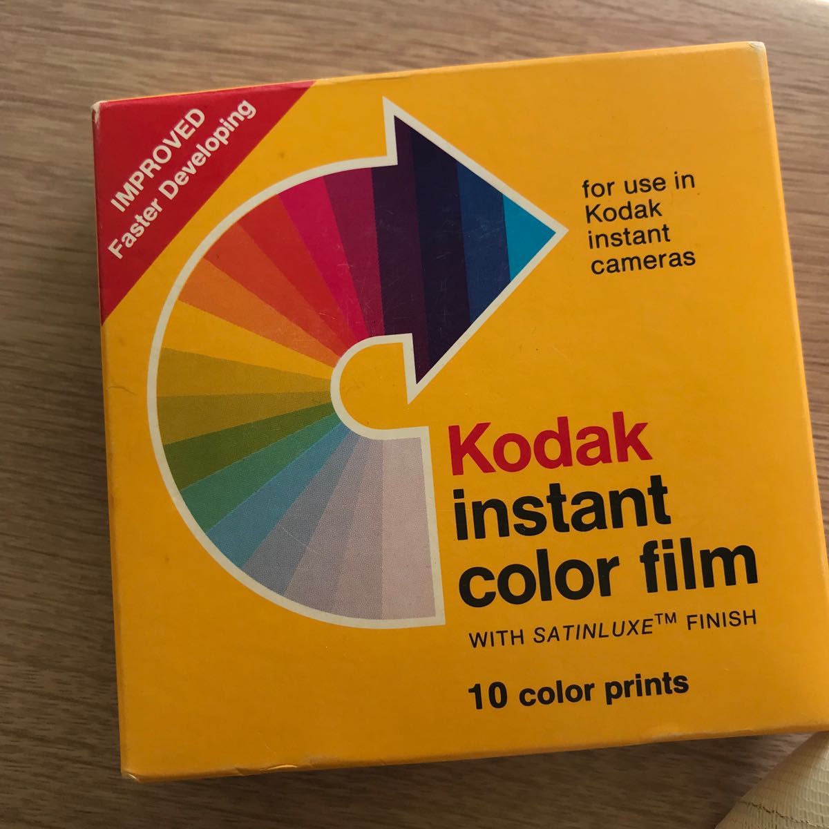 Kodak インスタントカラーフィルム　期限切れ