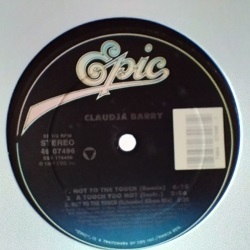 ディスコ Claudja Barry / Hot To The Touch 12インチです。_画像1