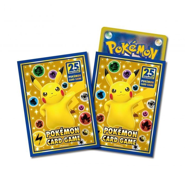 TCG ポケモンカードゲーム デッキシールド 25th ANNIVERSARY COLLECTION 1パック 新品です。_画像1