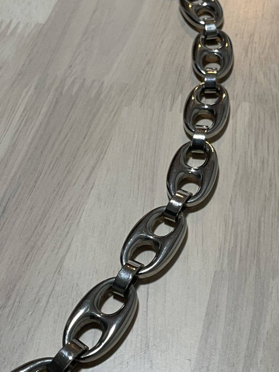 レビュー高評価の商品! OLD GUCCI ベルト ネックレス アンカー