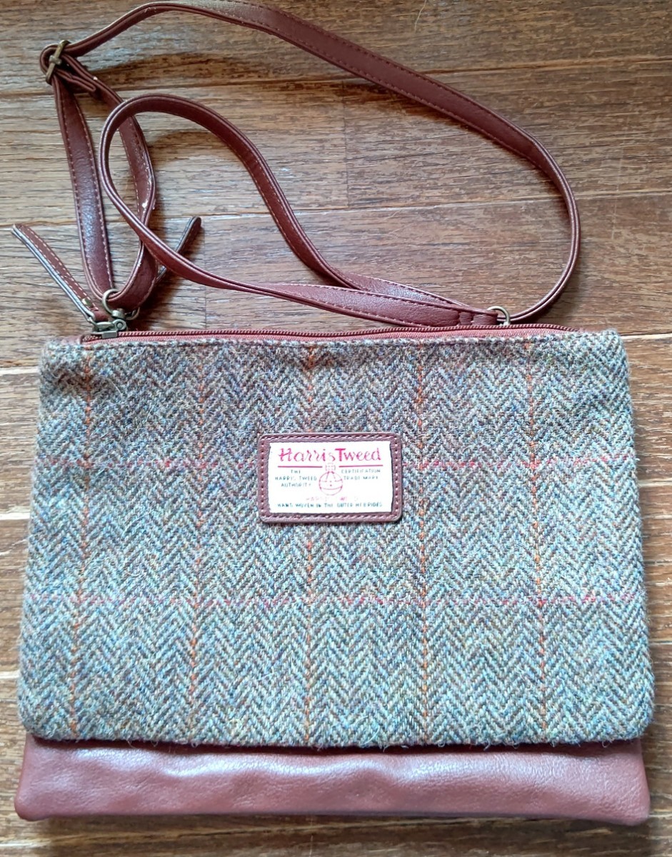 【数回使用】Harris Tweed★バック_画像1