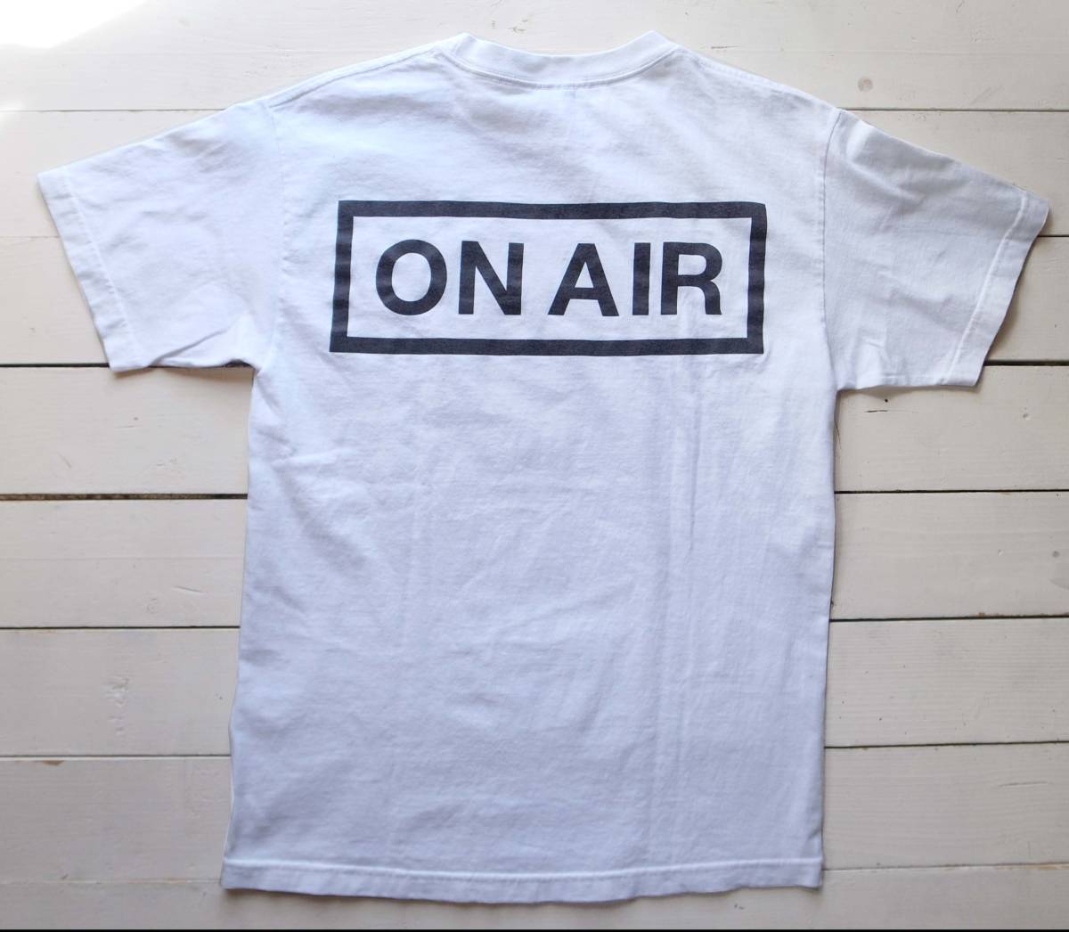 ON AIR 1周年記念限定 ロゴTシャツ M 白 ONE YEAR_画像1