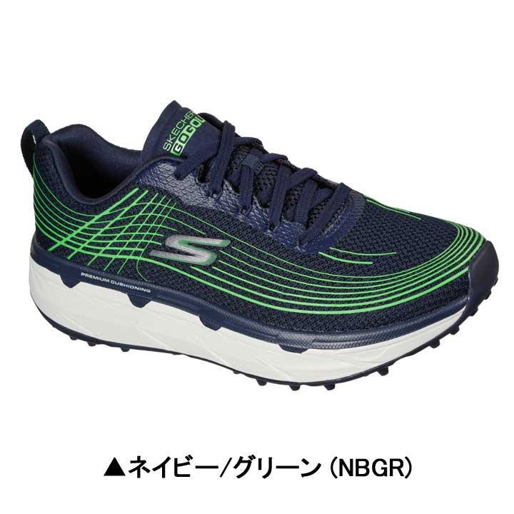 214025 スケッチャーズ ウルトラ マックス ゴルフシューズ ネイビー/グリーン(ライム) 26.0cm 日本正規品 SKECHERS 2022 送料無料 即納_画像2