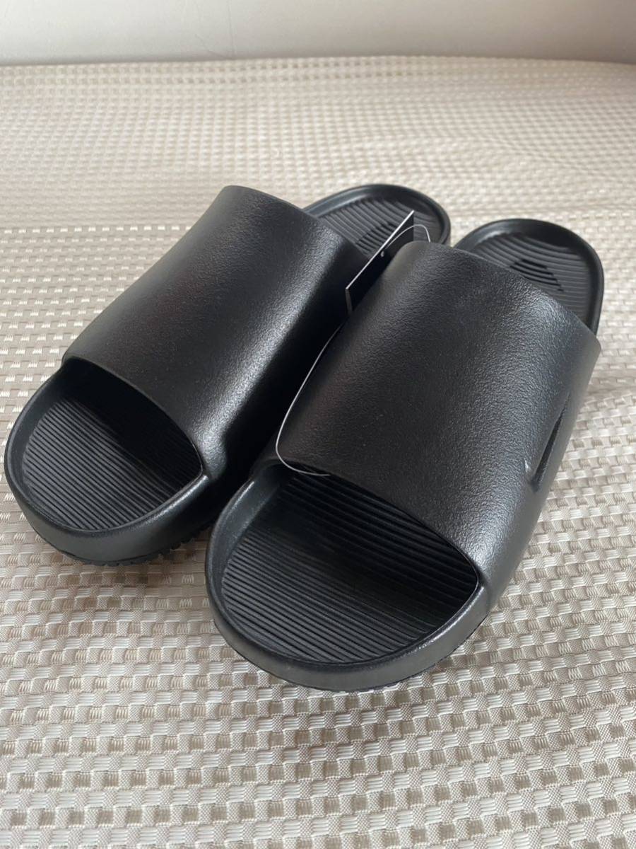 28cm Nike Calm Slide Black ナイキ カームスライド-