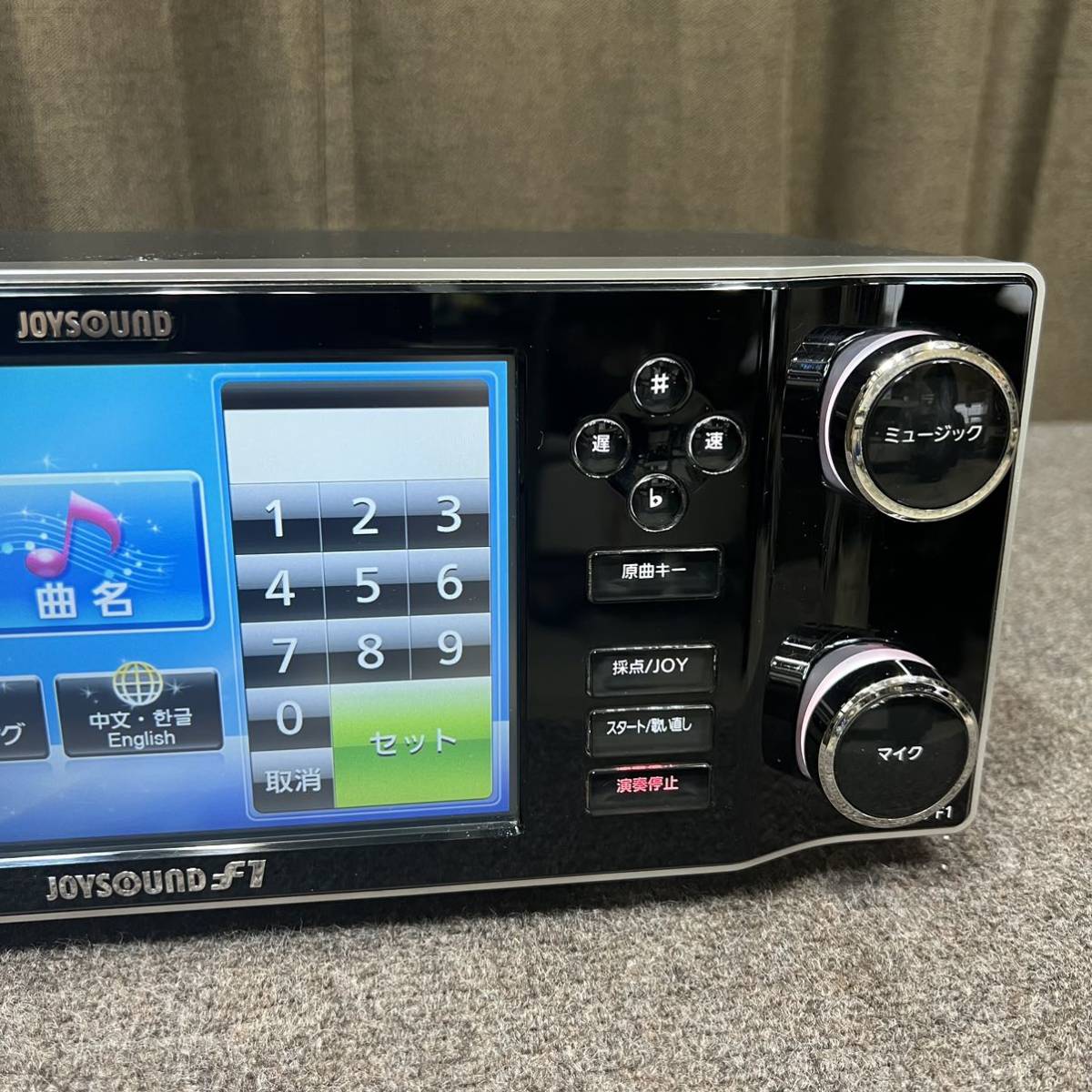 Z5256a)JOYSOUND ジョイサウンドJS-F1 カラオケシステム Z5256a)JOYSOUND ジョイサウンドJS-F1 カラオケシステム