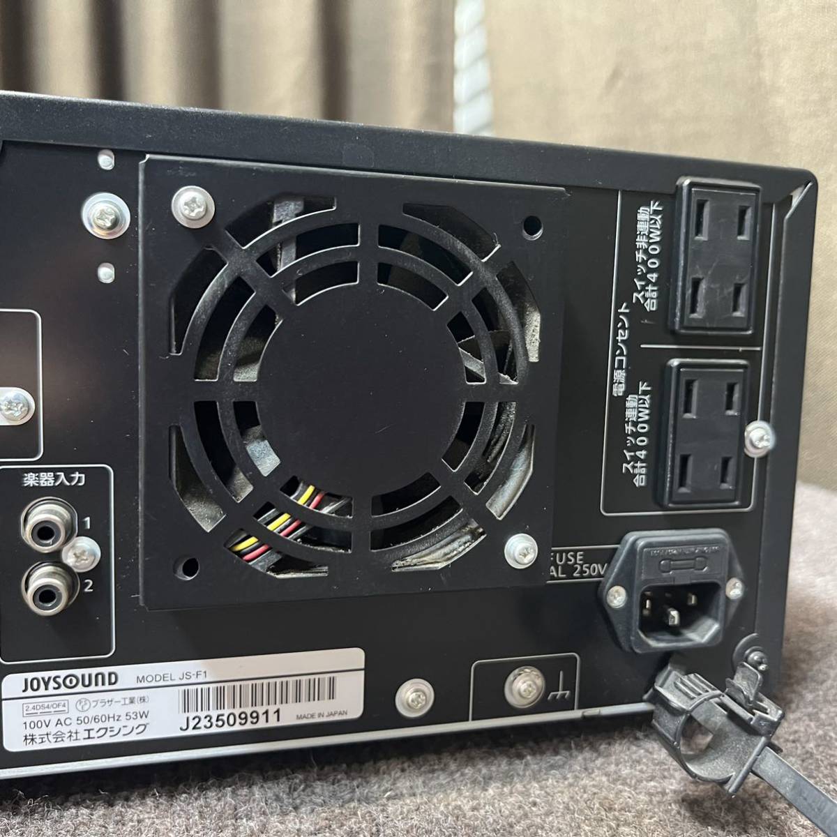 Z5256a)JOYSOUND ジョイサウンドJS-F1 カラオケシステム Z5256a)JOYSOUND ジョイサウンドJS-F1 カラオケシステム