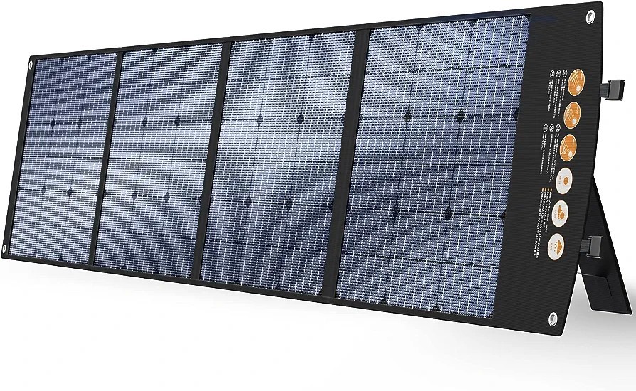 ソーラーパネル 200W 最新型ETFEソーラーチャージャー 折り畳み式 高