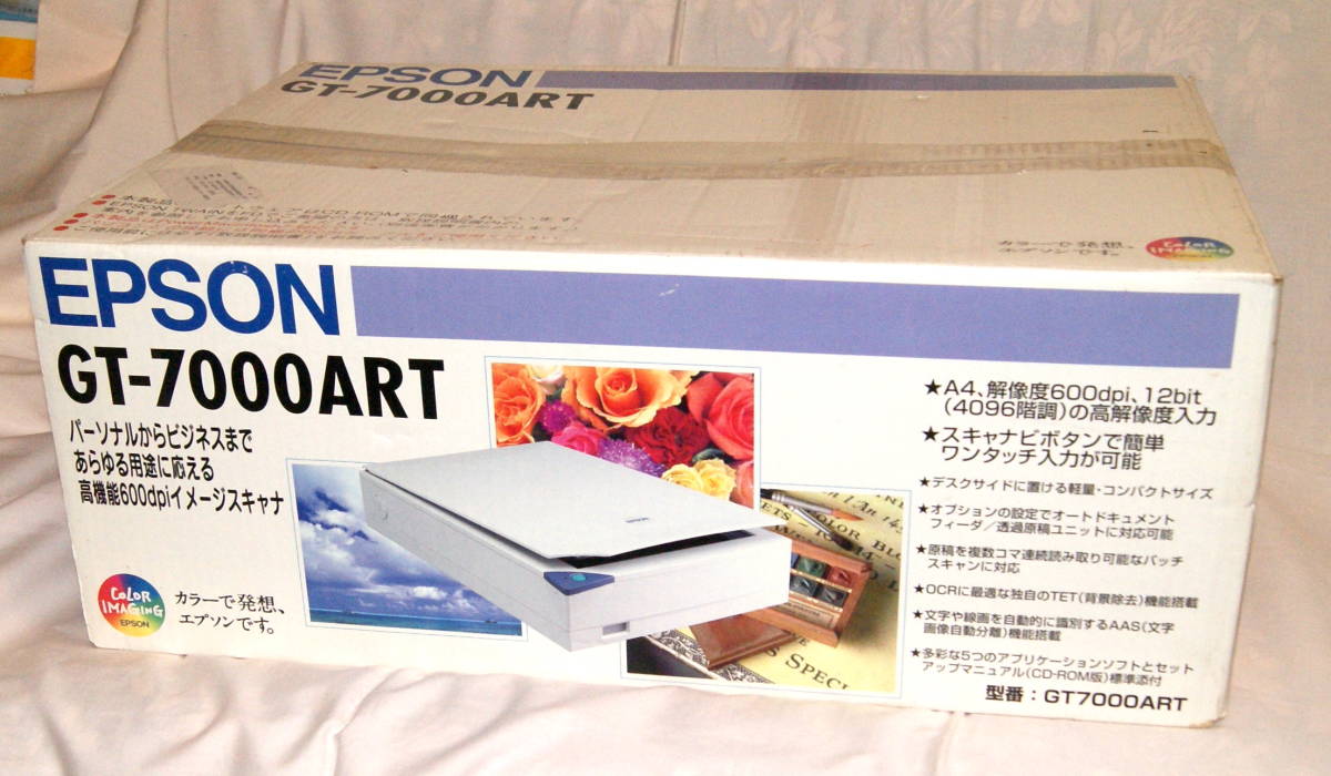 *GT-7000ART EPSON Epson SCSI type CCD scanner Mac for junk 