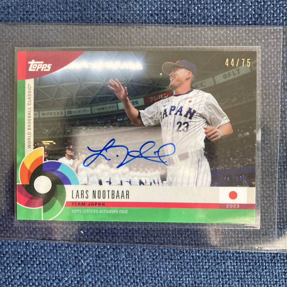 75枚限定！2023 Topps world baseball classic Lars Nootbaar ラーズ