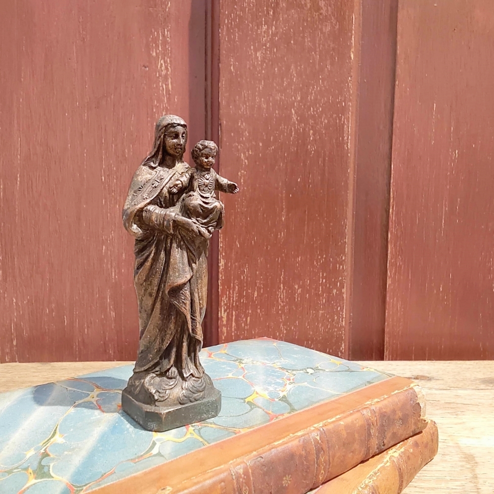 ☆安心の定価販売☆】 フランスアンティーク 聖母子像 マリア イエス