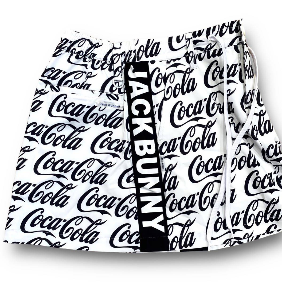 超美品 Jack Bunny Coca Cola コラボ スカート インナーパンツ付き ジャックバニー コカコーラ パーリーゲイツ GOLF ゴルフ レディース 1_画像3
