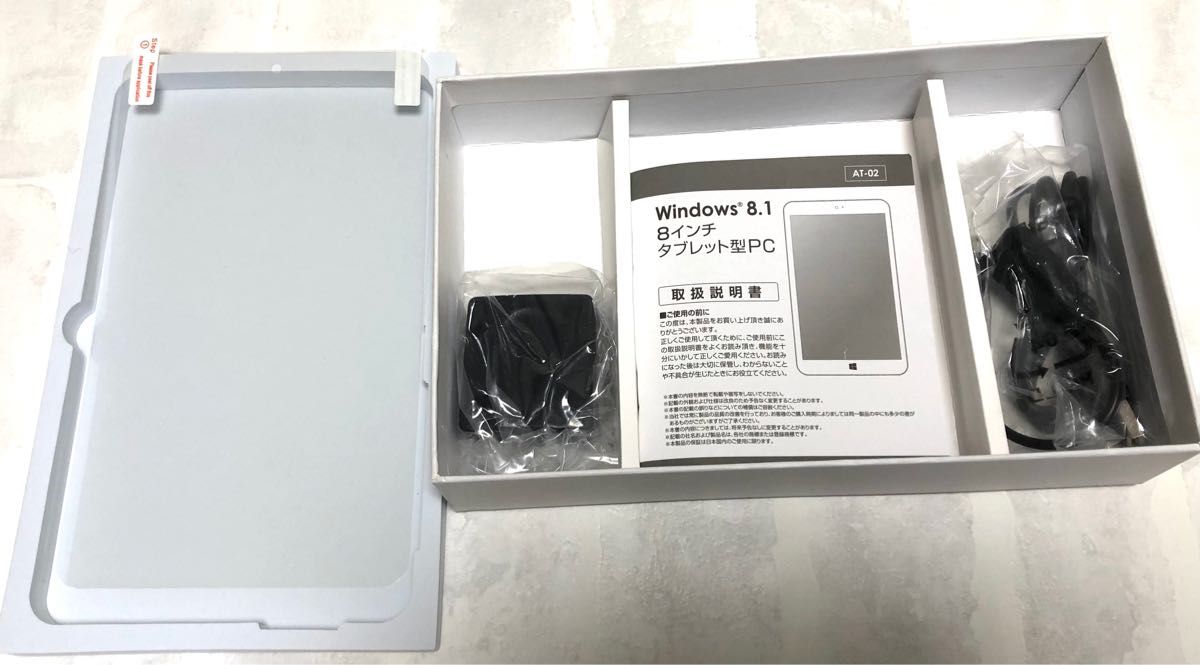 未使用品 8インチ タブレット PC Windows8.1 アスコン AT-02 32GB 【569】