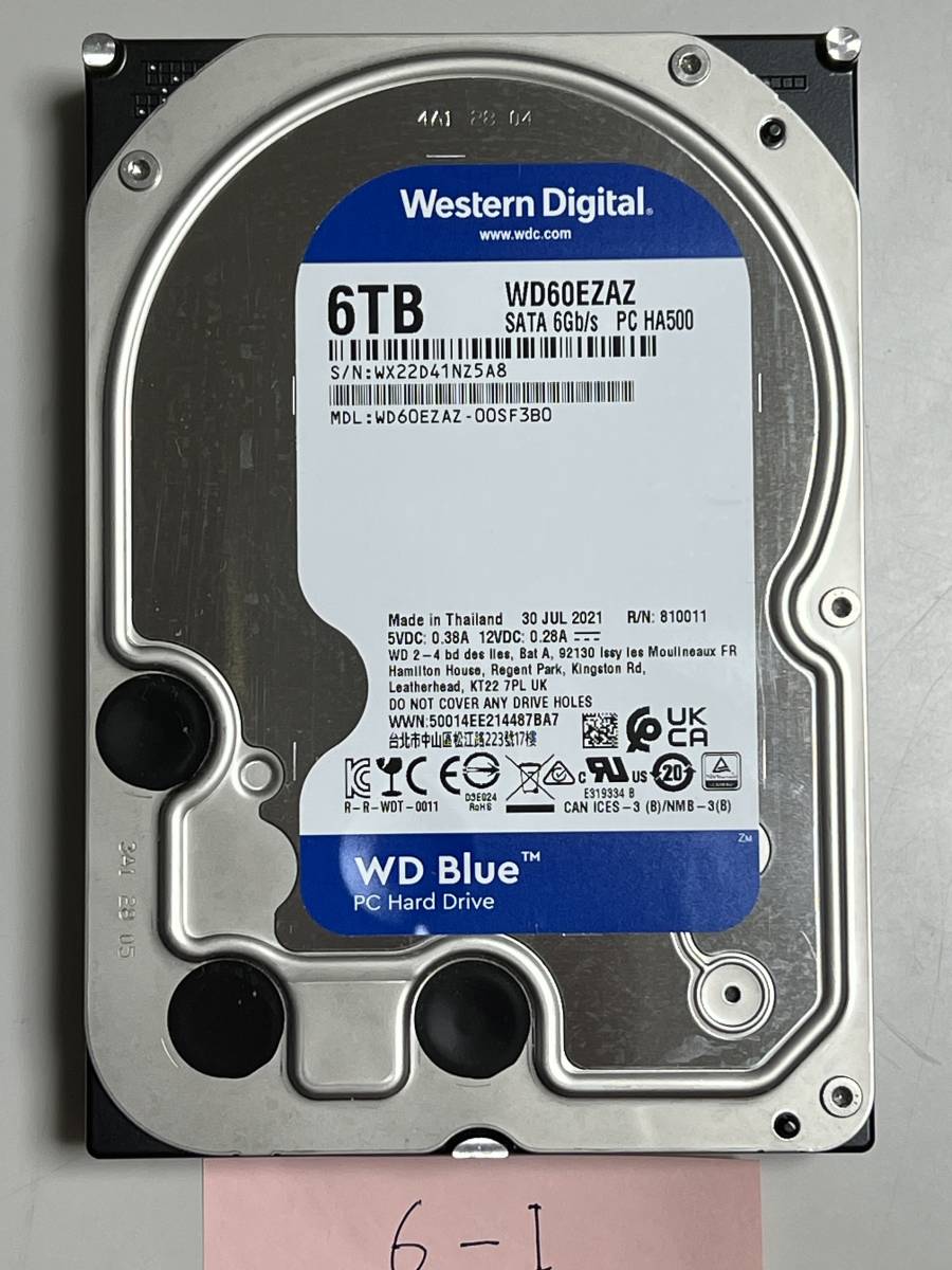 JChere雅虎拍卖代购：【中古・送料無料】HDD 6TB 内蔵ハードディスク