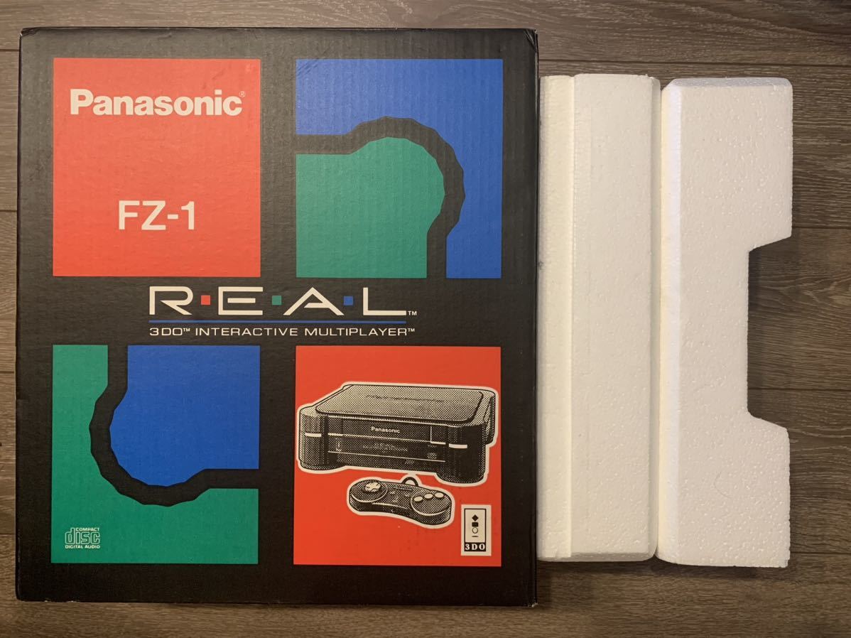 3DO REAL FZ-1 箱 パナソニック Panasonic スリーディーオー レトロゲーム 緩衝材