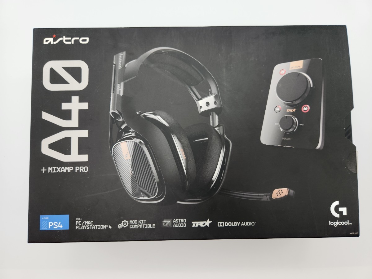 Astro ゲーミングヘッドセット PS4 対応 A40TR-MAP ブラック ミックス