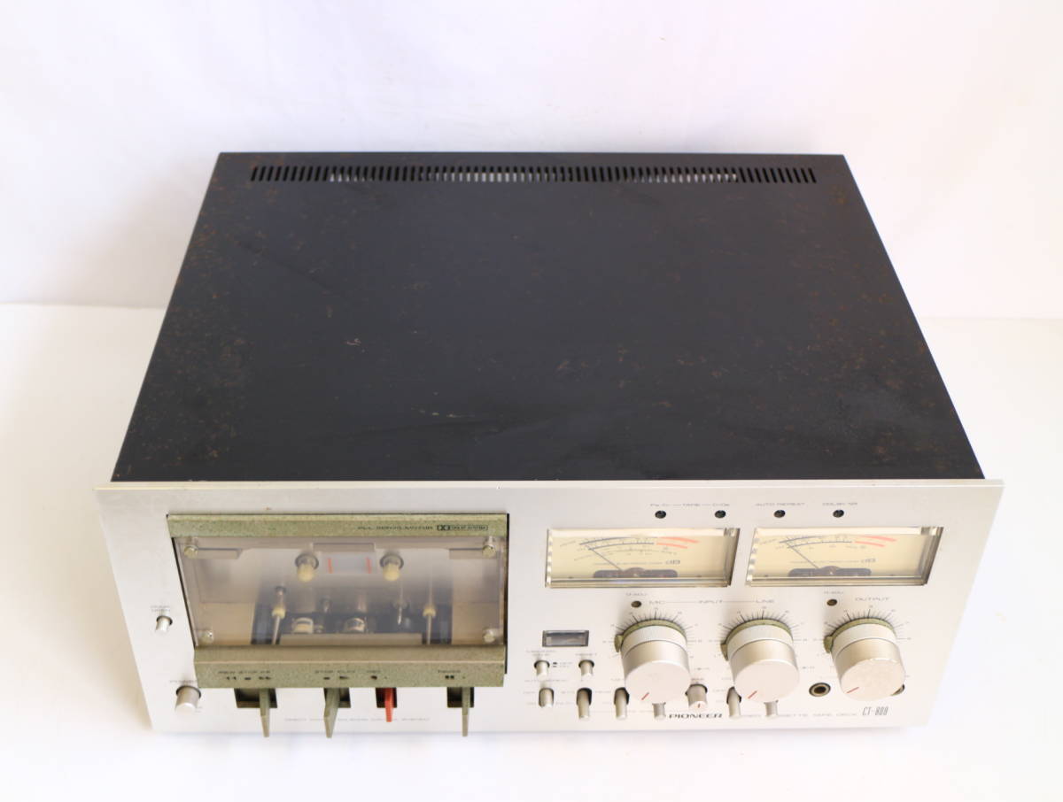上品 PIONEER パイオニア CT-800 カセットデッキ ステレオカセット