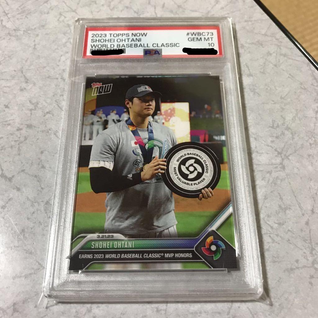 PSA 10 GEM MT 鑑定済] 大谷翔平SHOHEI OHTANI 2023 TOPPS NOW WORLD