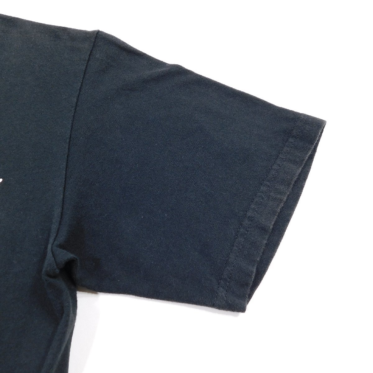 Hurley ハーレー ロゴ プリント Tシャツ ブラック size S #97936 送料360円 サーフ トップス コットン_画像6