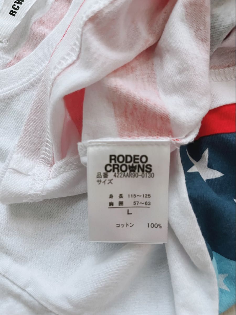 新品 rodeocrowns ロデオクラウンズ キッズtシャツ120 半袖Tシャツ