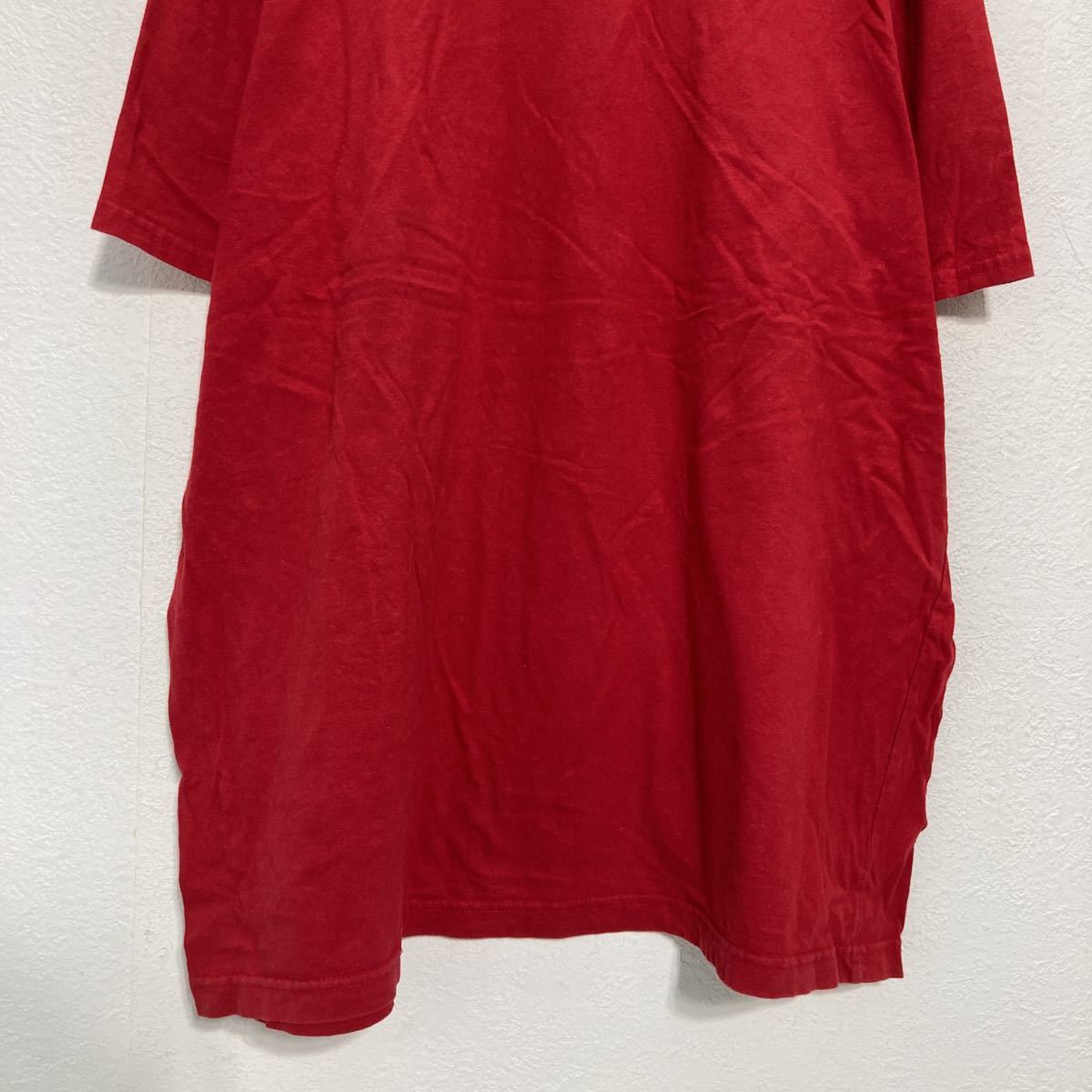 NAUTICA 半袖 プリント Tシャツ XXL レッド ノーティカ ロゴ ストリート ビッグサイズ 古着卸 アメリカ仕入 a508-5049_画像8