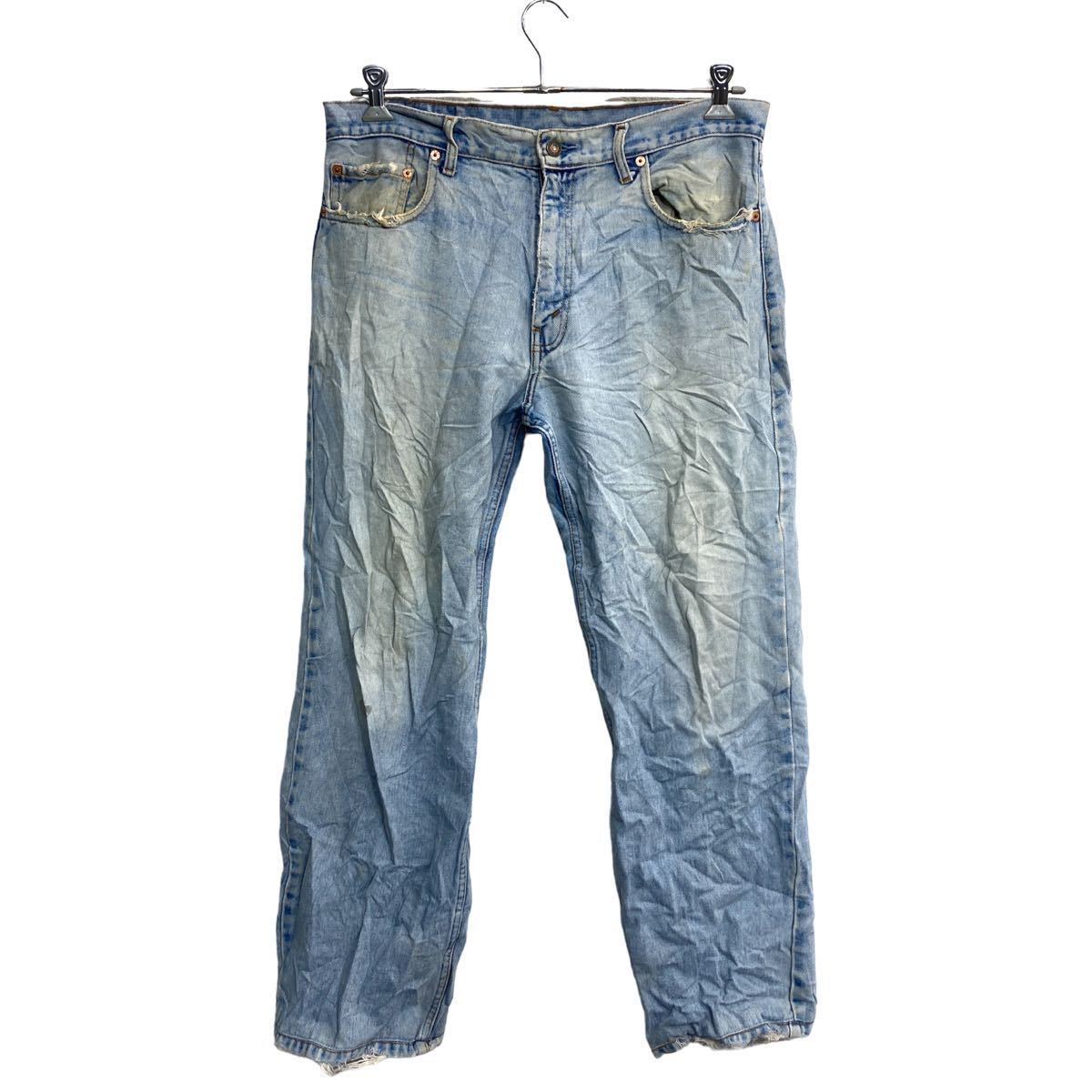 Levi's 511 デニムパンツ W36 リーバイス スリムフィット ビッグサイズ ライトブルー 古着卸 アメリカ仕入 2308-418_画像1