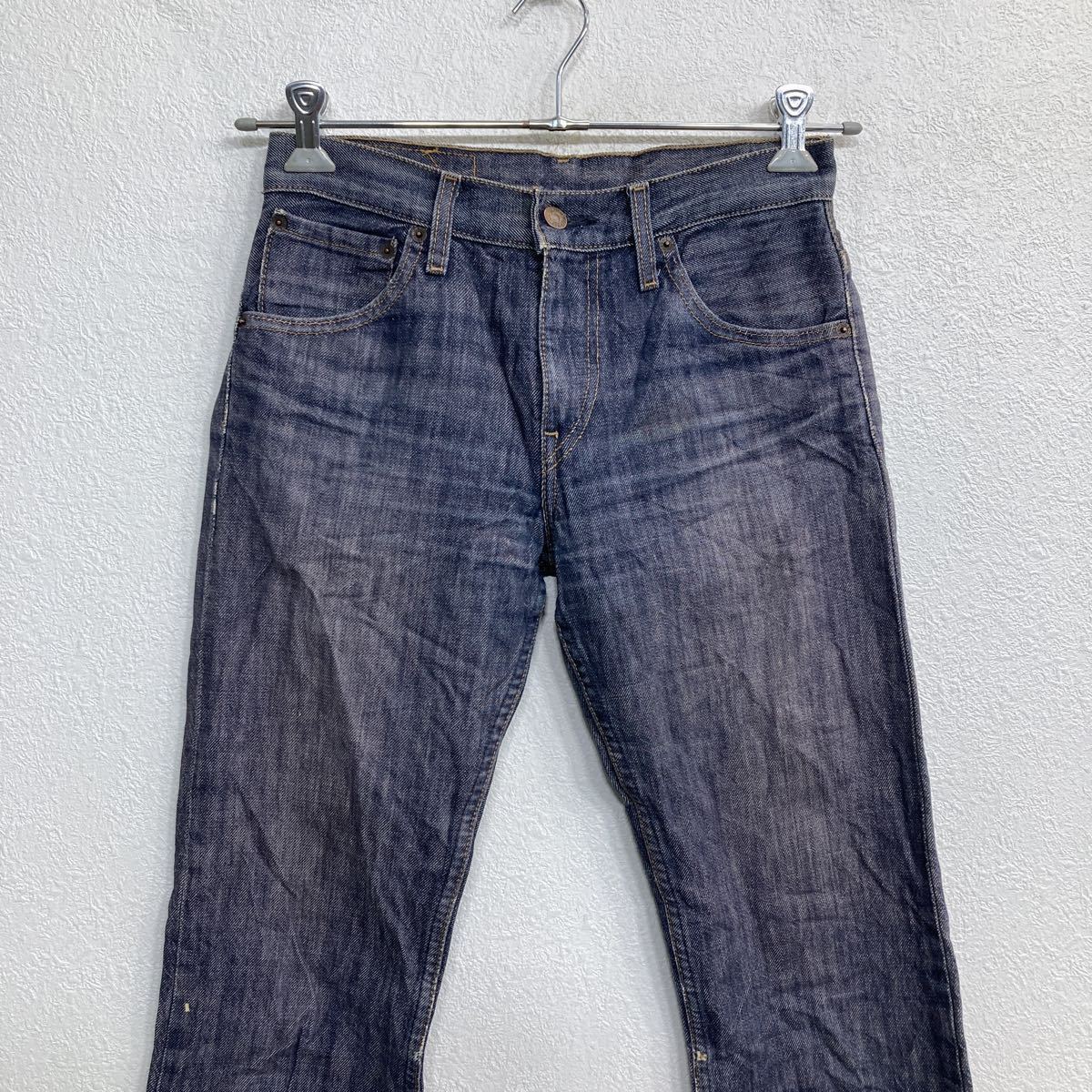 Levi's 507 デニムパンツ W27 リーバイス ネイビー 古着卸 アメリカ仕入 2308-377_画像2