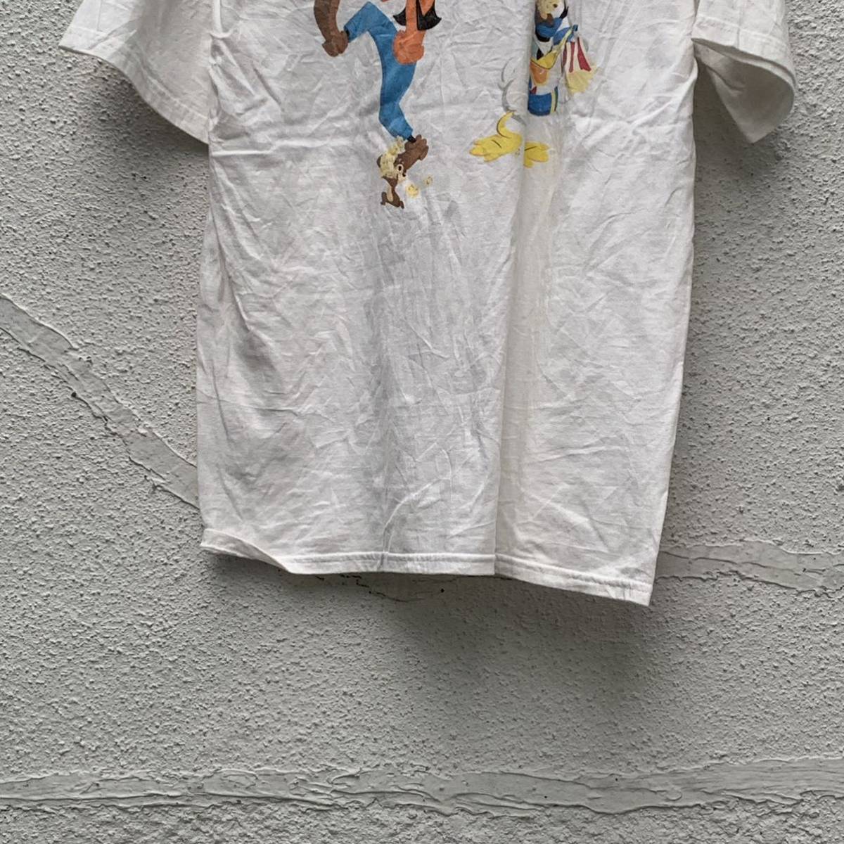 Disney Park 半袖 ロゴ プリント Tシャツ ウィメンズ XL ホワイト ディズニー キャラクター ミッキー 古着卸 アメリカ仕入 a508-5489_画像6