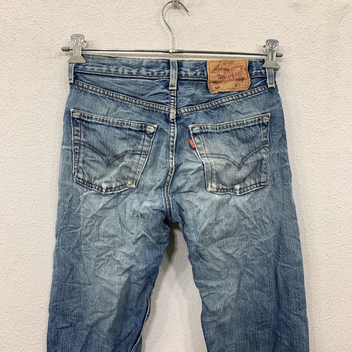 Levi's 501 デニムパンツ W28 リーバイス ライトブルー レディース 古着卸 アメリカ仕入 2308-525_画像7