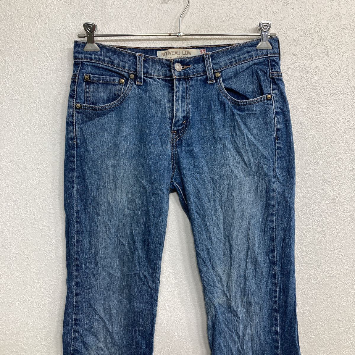 Levi's 505 デニムパンツ W32 リーバイス レディース ストレート ブルー 古着卸 アメリカ仕入 2308-936_画像2