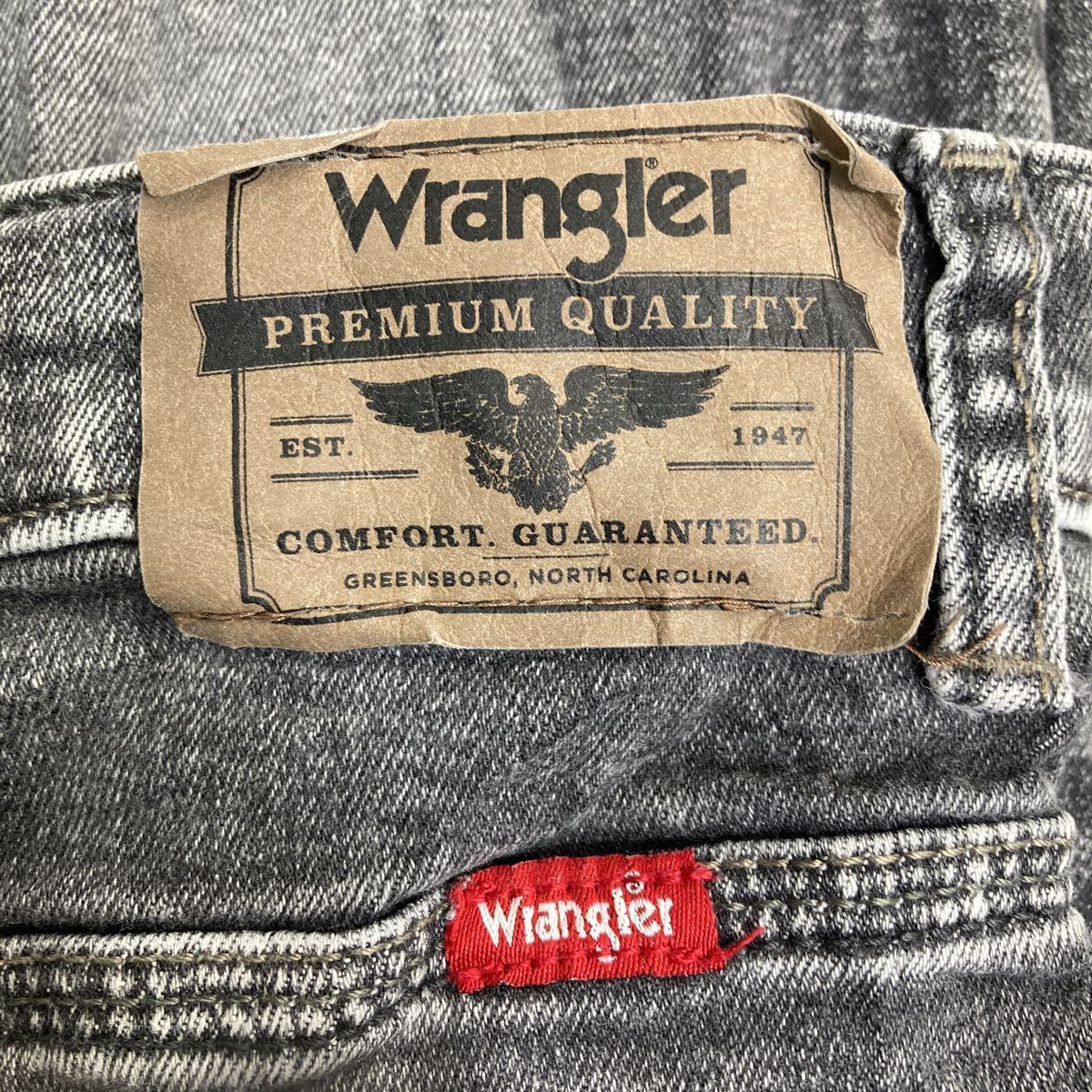 Wrangler デニムパンツ W29 ラングラー レディース ブラックグレー 古着卸 アメリカ仕入 2308-934_画像9