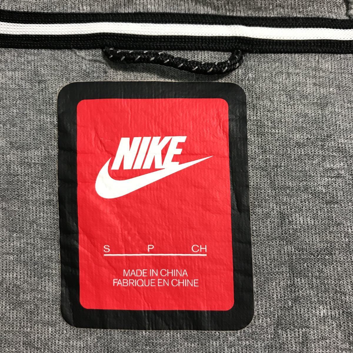 NIKE Logo тренировочный Parker S серый Nike Zip выше спорт б/у одежда . America скупка a508-6815