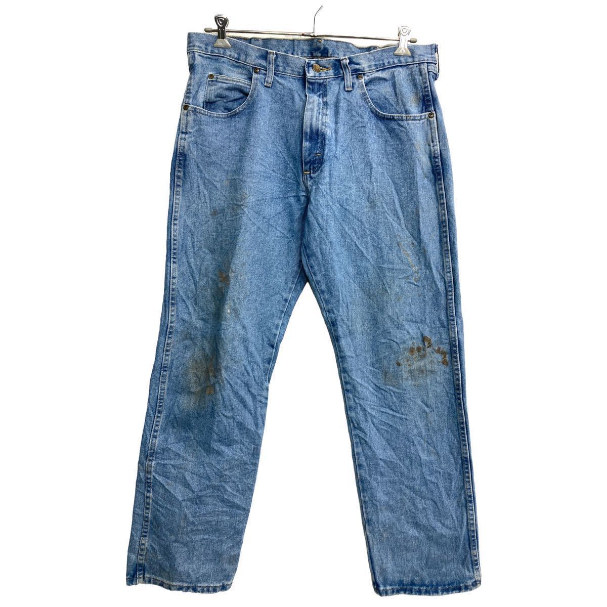 Джинсовые штаны Wrangler W37 Wrangler Big Size Blue U. США покупка 2308-1266